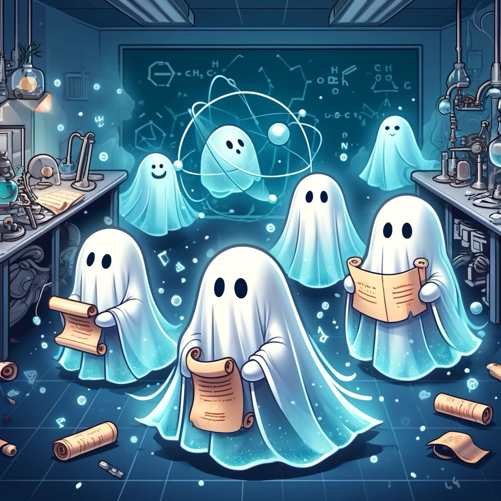 Veiled Ghostly Messengers
